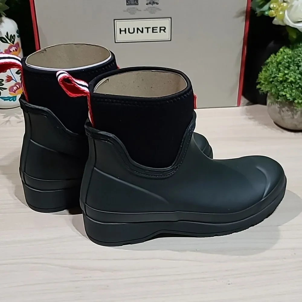 Hunter Women Play Neoprene Boot Short / US Women's 6 NEW